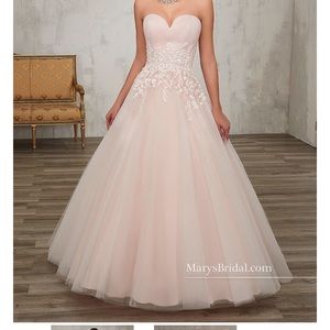 Blush Wedding Gown